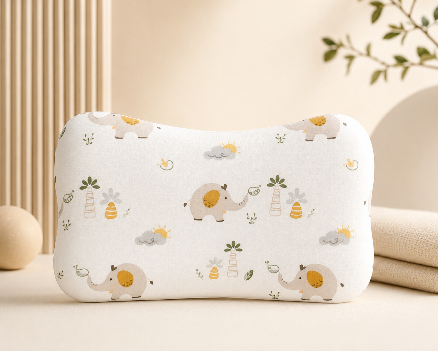 đ¶ Ergonomisches Memory-Babykissen â FĂŒr ruhige NĂ€chte & sanfte UnterstĂŒtzung
