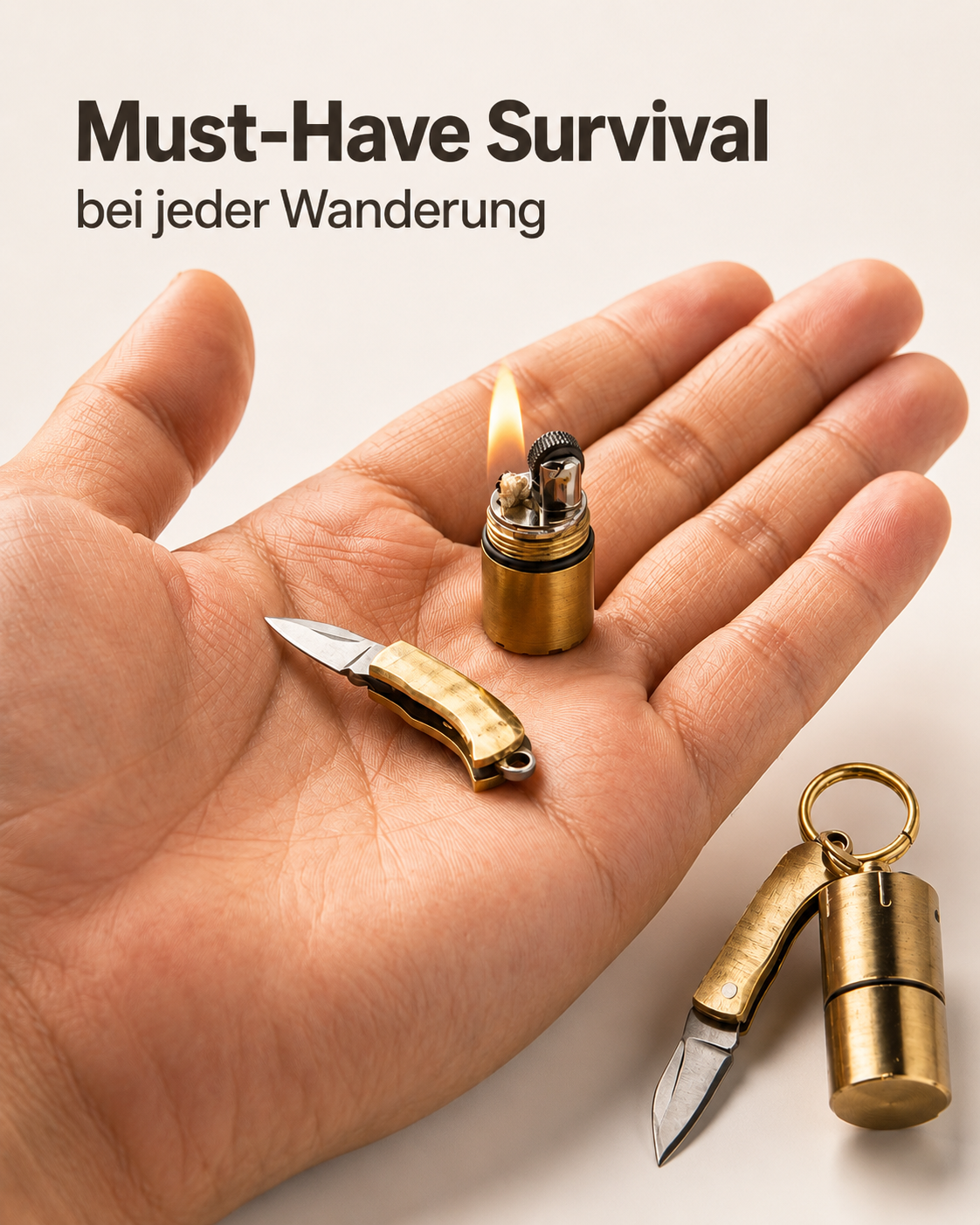 🥾 Outdoor Survival Mini-Kit – Das Must-have für jede Wanderung