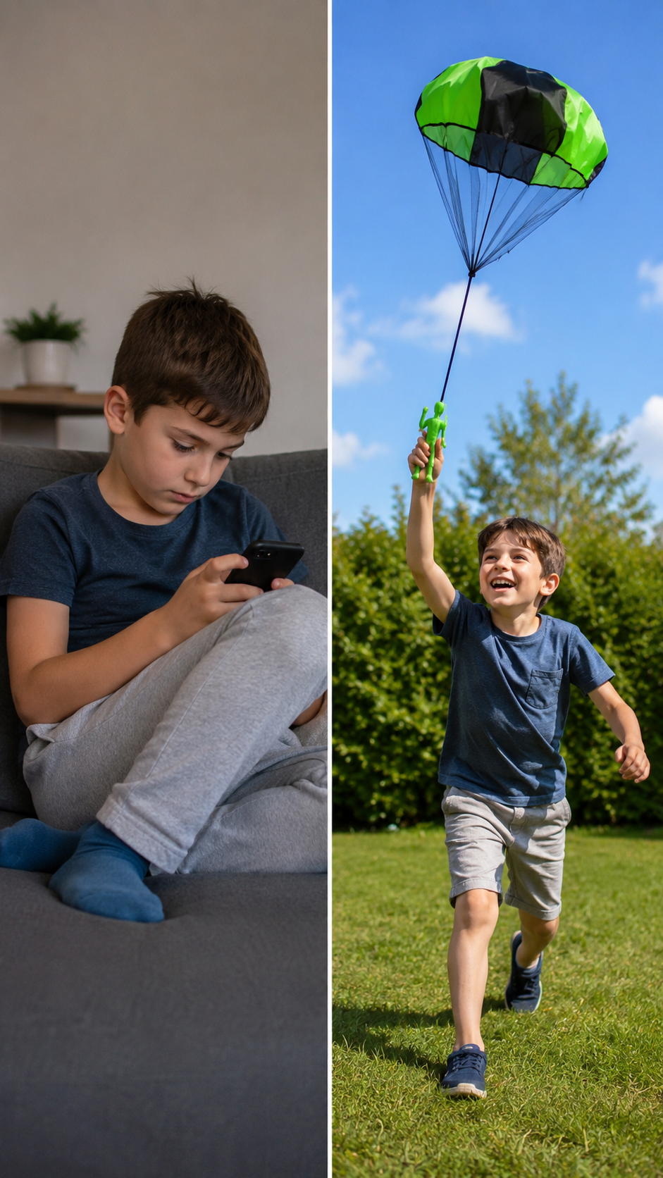 🌤️🪂 Magisches Fallschirmspielzeug- Der Wurf, den Kinder lieben! 🪂