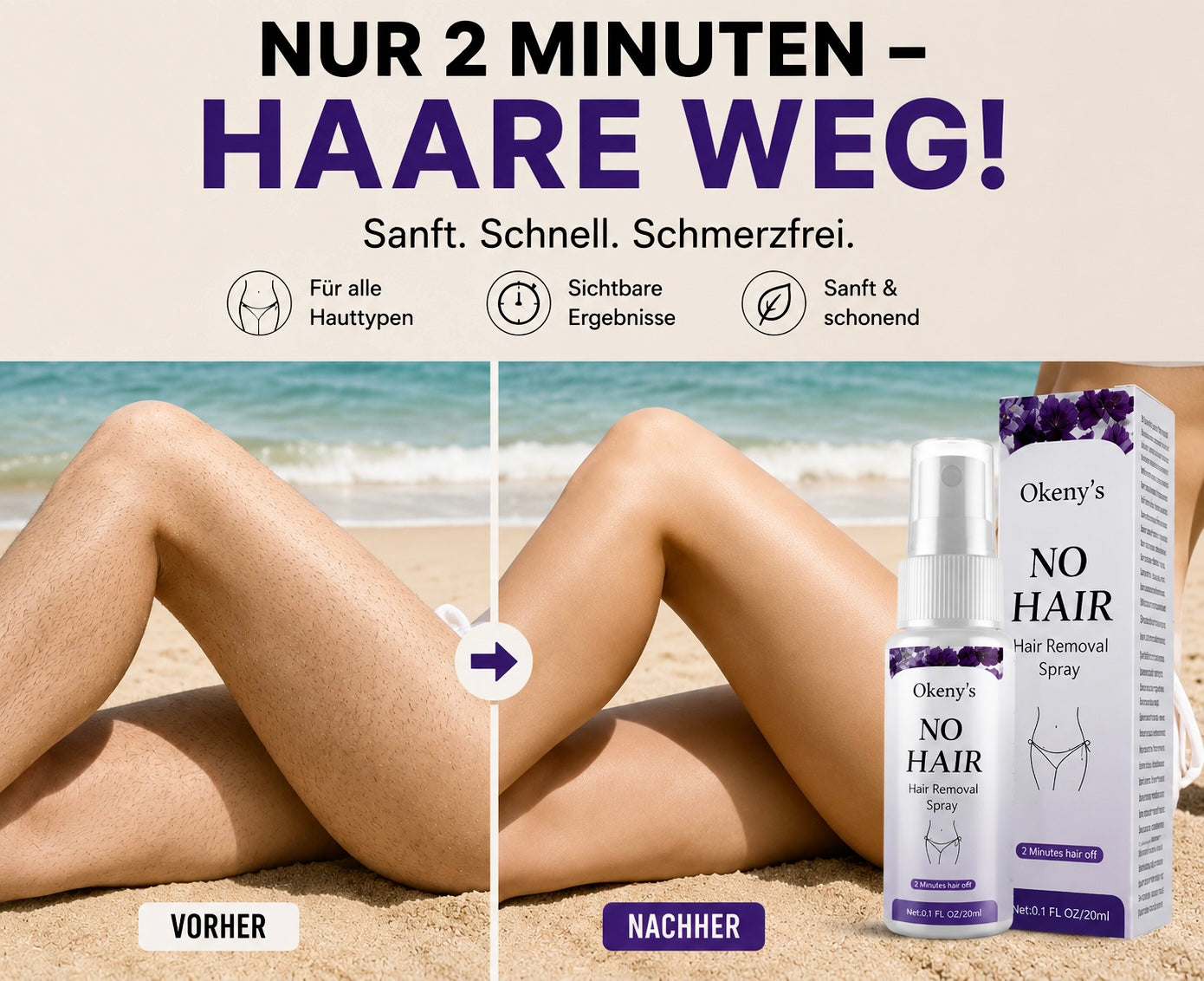 🔥 Vergiss Rasieren – entdecke deine neue 2-Minuten-Lösung für seidig glatte Haut!