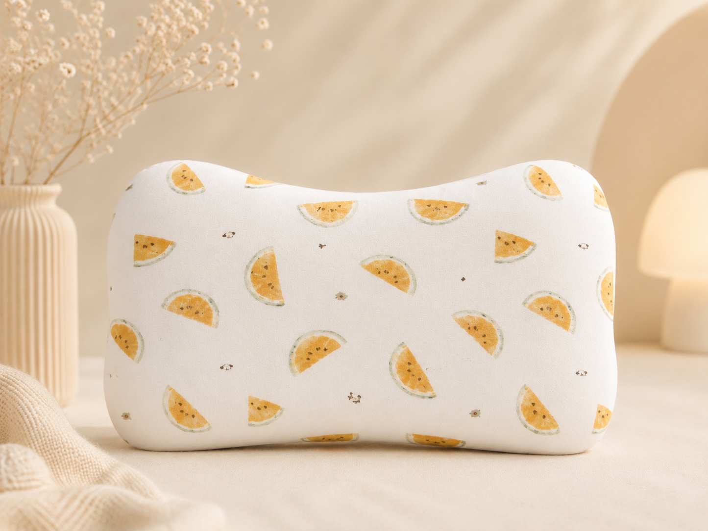 👶 Ergonomisches Memory-Babykissen – Für ruhige Nächte & sanfte Unterstützung