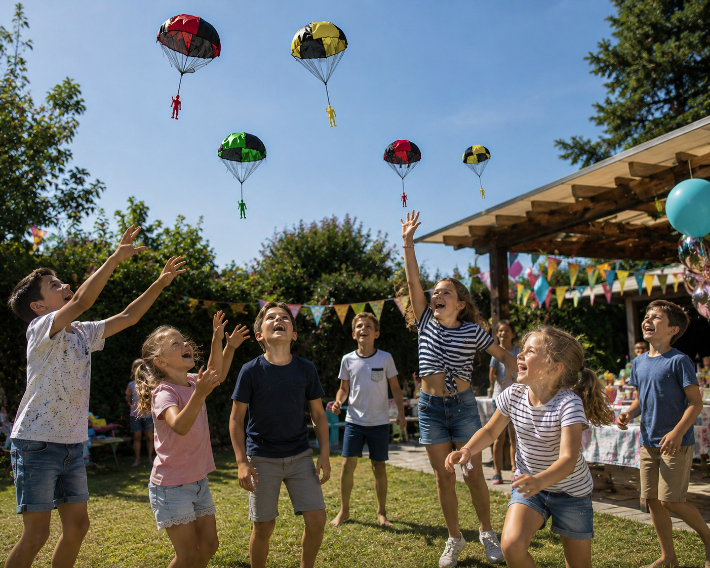 🌤️🪂 Magisches Fallschirmspielzeug- Der Wurf, den Kinder lieben! 🪂