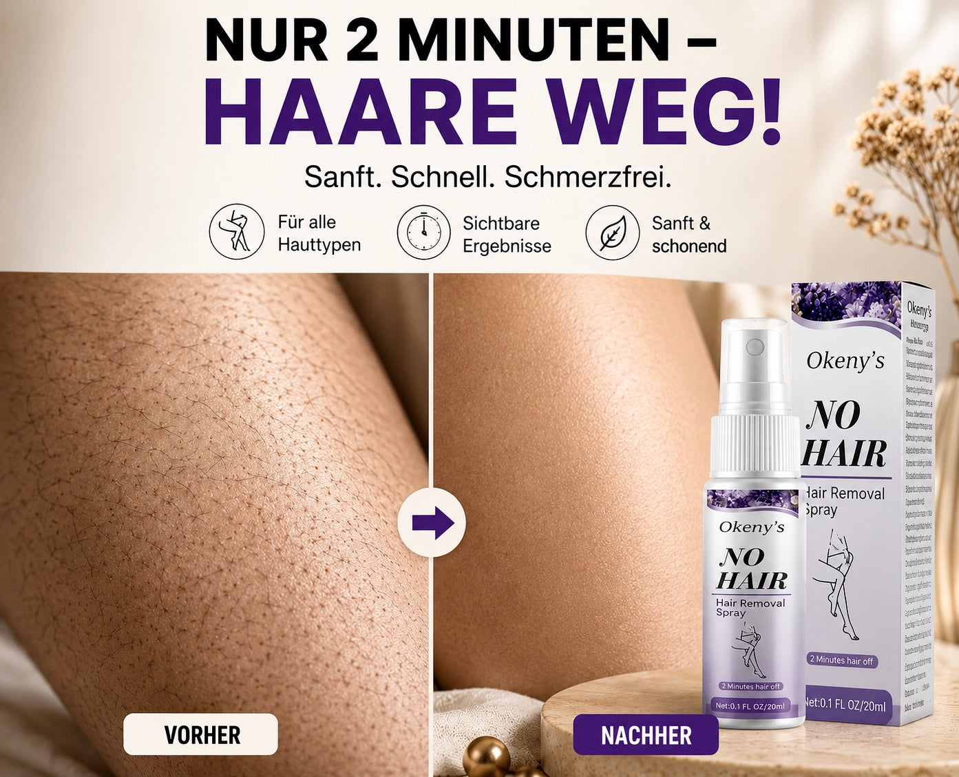 🔥 Vergiss Rasieren – entdecke deine neue 2-Minuten-Lösung für seidig glatte Haut!