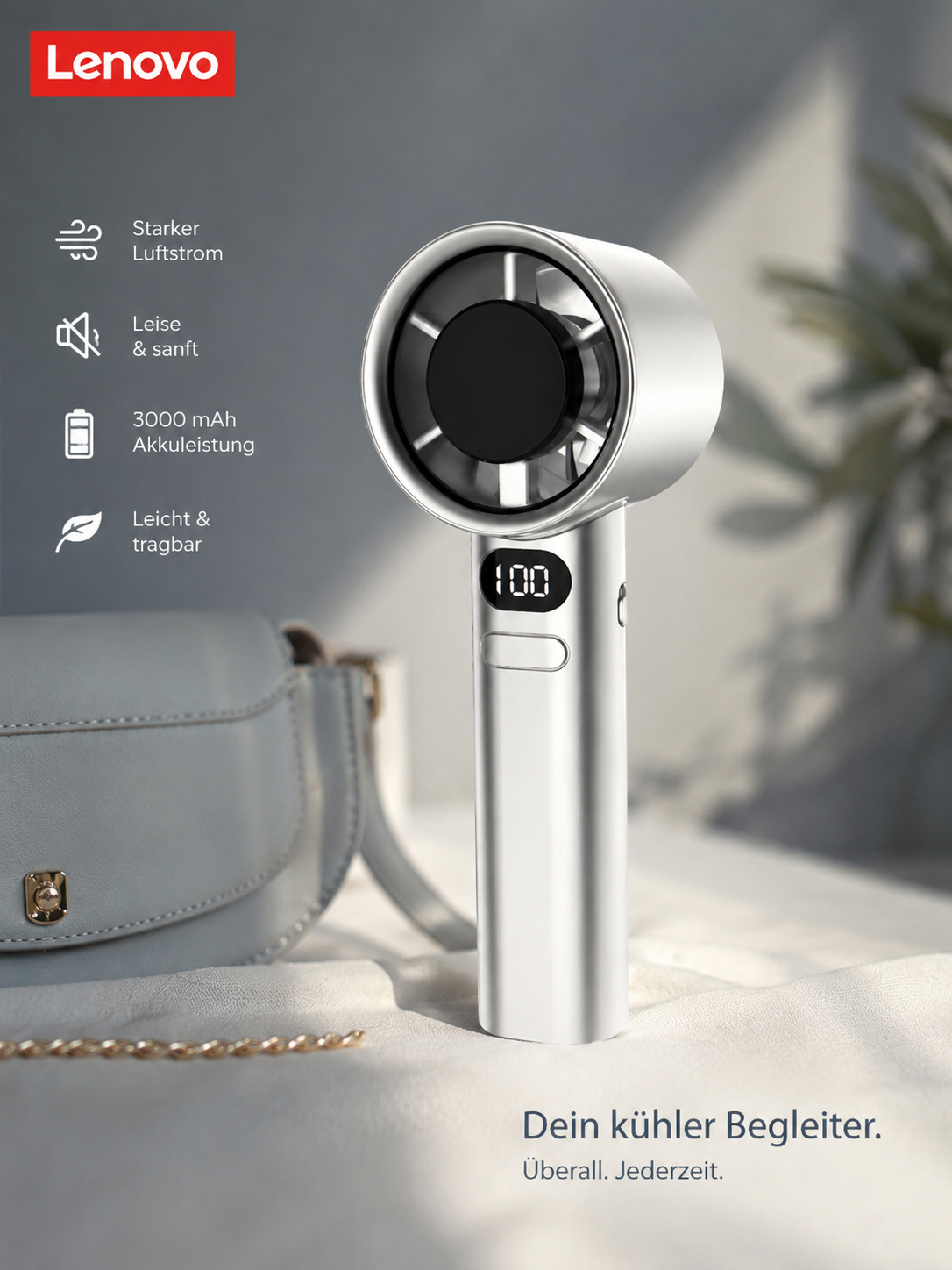 🧊 Deine mobile Klimaanlage für die Hosentasche!